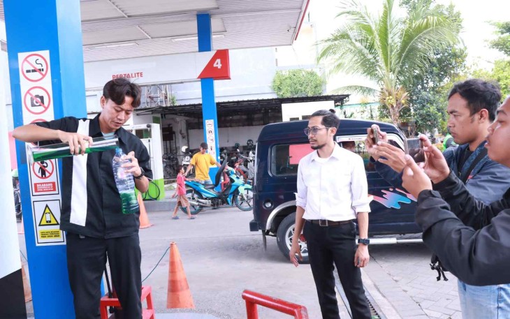 Sidak SPBU di wilayah Gresik
