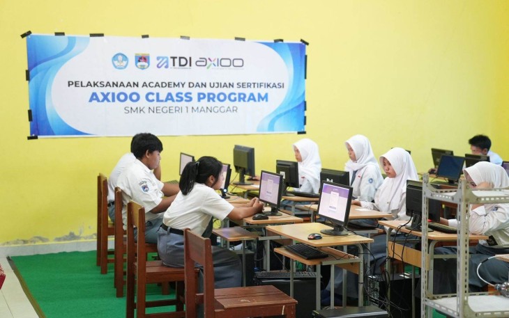Siswa SMKN 1 Manggar, Belitung Timur 