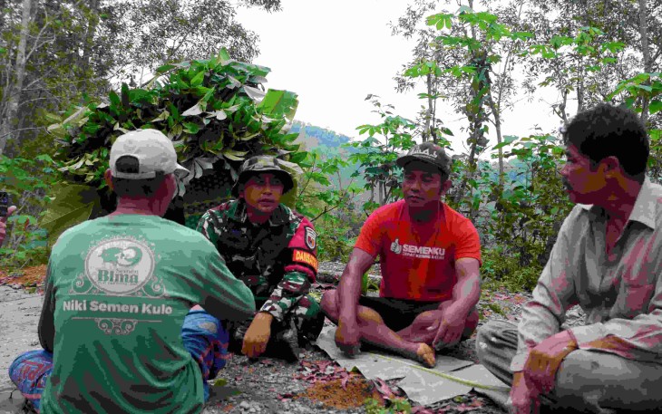 Dansatgas TMMD ke 126 Kodim Pacitan Letkol Arh Imam Musahirul