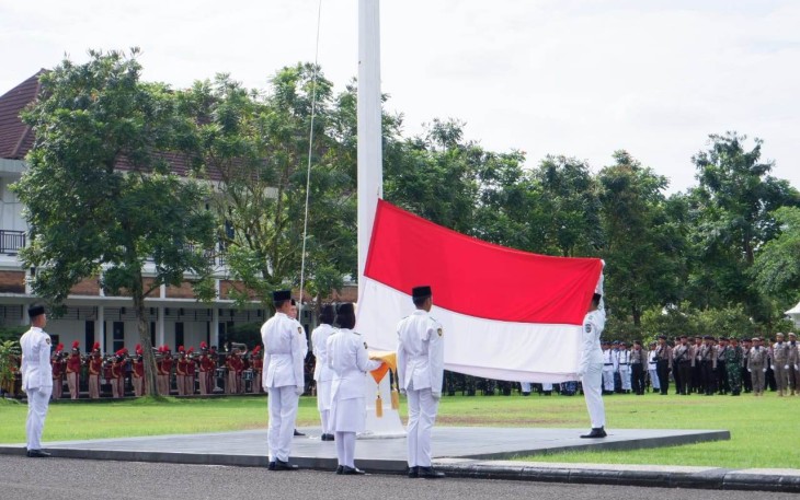 Upacara Hari Pahlawan ke-80 di Kabupaten Pacitan 