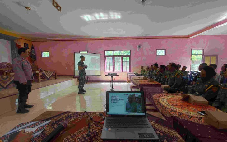 Sertu Arief Babinsa Koramil 11 Donorojo 