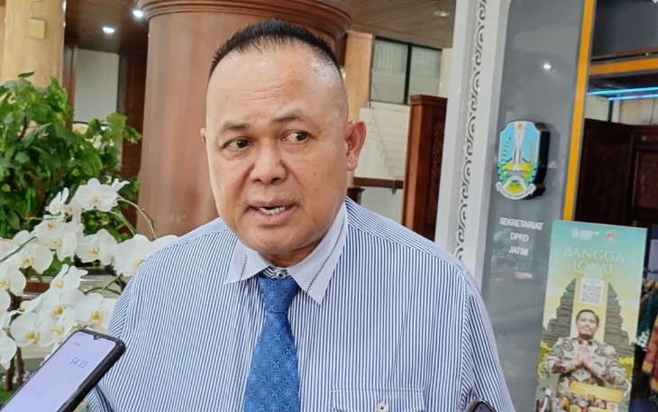 Ketua Fraksi Demokrat DPRD Jawa Timur dr Agung Mulyono