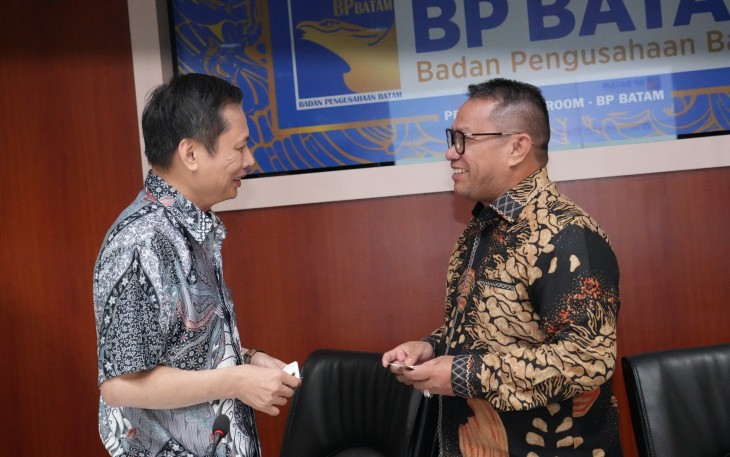 Deputi/Anggota Bidang Investasi dan Pengusahaan Fary Djemy Francis menyambut baik kehadiran Mr. Bruce Hung, Representative Taipei Economic and Trade Office (TETO) untuk Indonesia