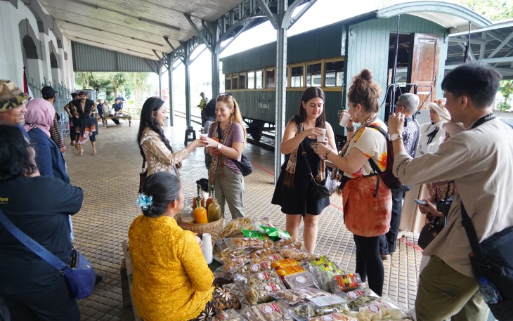 FAM Trip pada 17–18 November 2025 didua ikon wisata heritage Semarang, yaitu Lawang Sewu dan Museum Kereta Api Ambarawa.