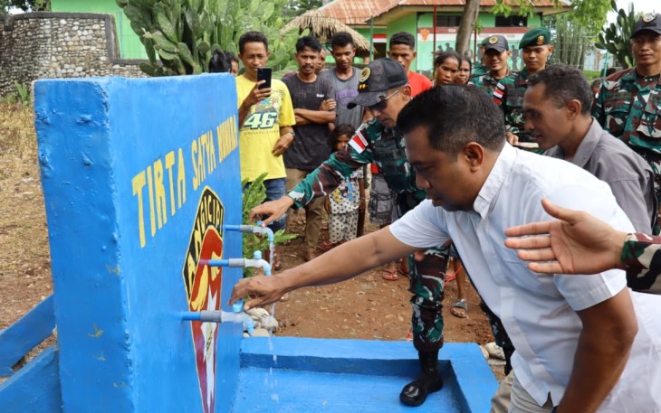 Peresmian Fasilitas Kesehatan dan Air Bersih di Tohe