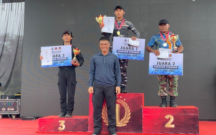 Ajang Trisula Open Championship Tahun 2025, yang digelar dalam rangka HUT ke-6 Kogabwilhan III, di Lapangan Tembak Yonif 754/ENK Mimika, Papua Tengah, pada Sabtu (13/09/2025).