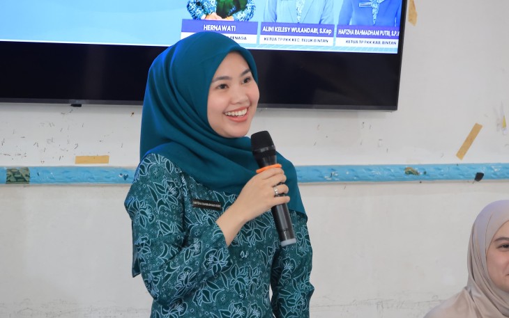 Ketua TP PKK Bintan Hafizha Rahmadhani