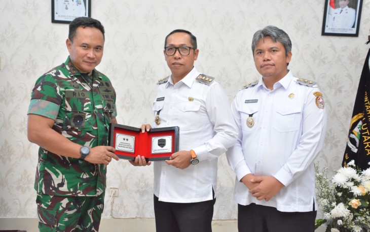 Pangdam I/BB disambut hangat Bupati Taput 