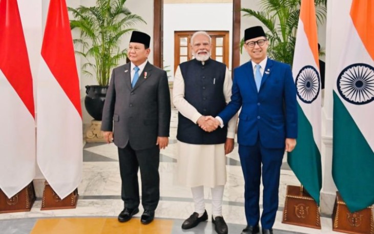 Menkes Budi Gunadi Sadikin bersama PM India