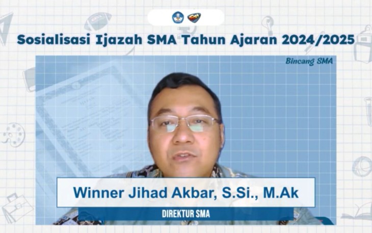 Direktur Sekolah Menengah Atas Kemendikdsamen, Winner Jihad Akbar