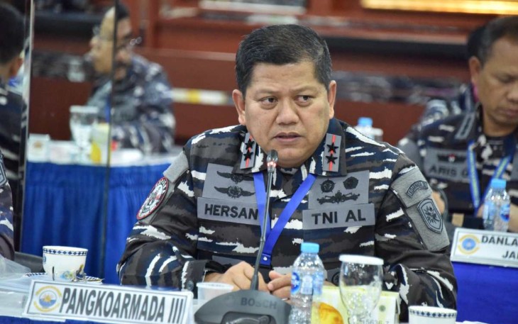 Pangkoarmada III Laksda TNI Hersan 