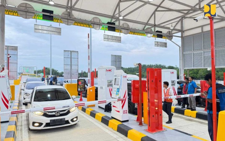 Ilustrasi pengguna jalan tol