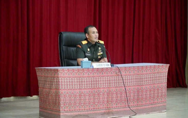 Danrem 121/ABW Brigjen TNI Purnomosidi 