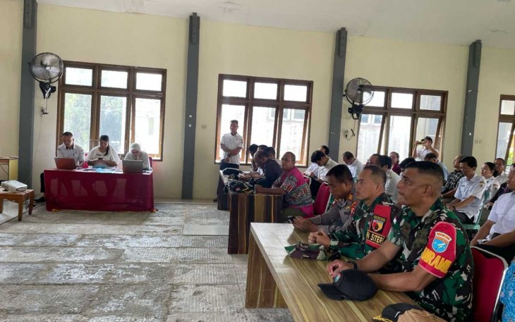 Satgas Yonzipur 5/ABW mengikuti musrembang di perbatasan 