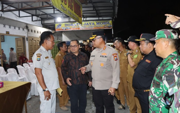 Kapolrestabes Medan Pimpin Apel dan Patroli Gabungan