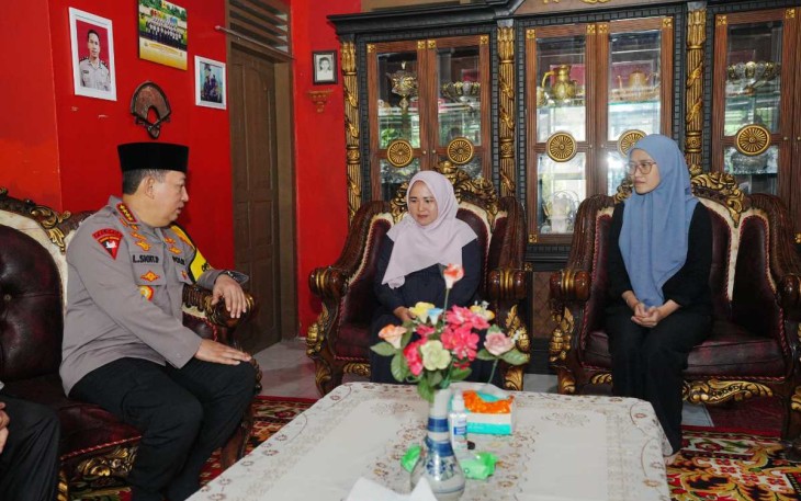Kapolri Jenderal Listyo Sigit Prabowo sampaikan duka cita mendalam keluarga AKP Anm Lusiyanto