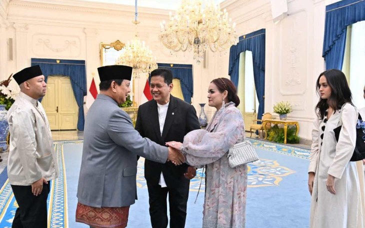 Wamentrans Viva Yoga silaturahmi dengan Presiden Prabowo Subianto 