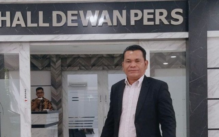 Koordinator Bidang Humas dan Komunikasi Forum Pemred SMSI, Rudolf Simbolon