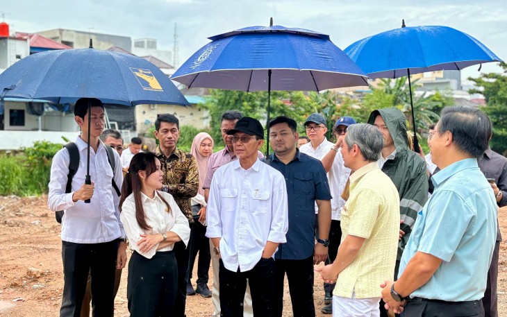 Kepala BP Batam dan Wakil Kepala BP Batam Tinjau Penataan Sungai Baloi Indah