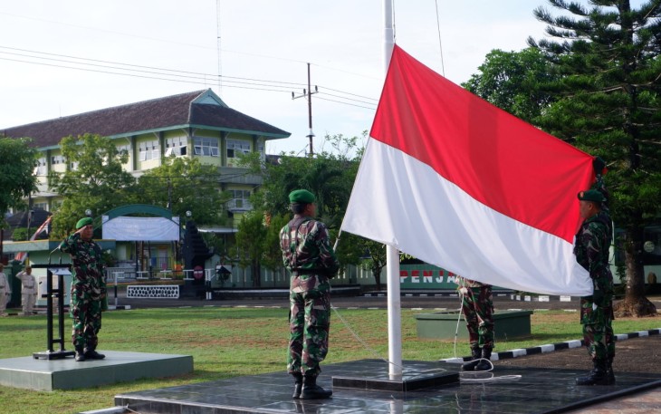 Tegas Panglima TNI Dalam Amanat 17an Yang Dibacakan Irup DiKodim Pacitan