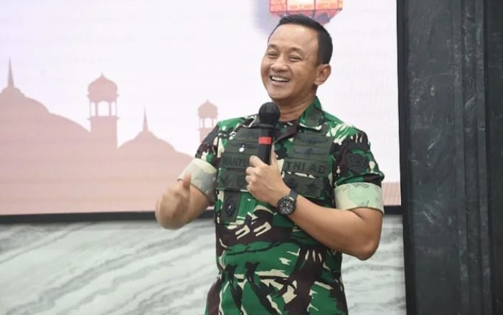 Kepala Dinas Penerangan Angkatan Darat (Kadispenad) Brigjen TNI Wahyu Yudhayana