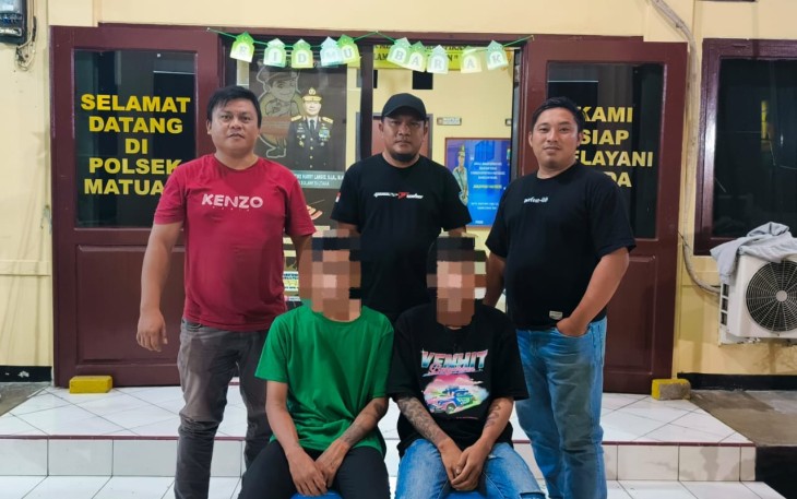 Tim Resmob Polsek Matuari Berhasil Mengungkap Dan Menangkap Pelaku Penganiayaan Dijalan Poros Girian