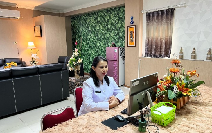 Kakanwil Kementerian HAM Sumut-Kepri Ikuti Webinar