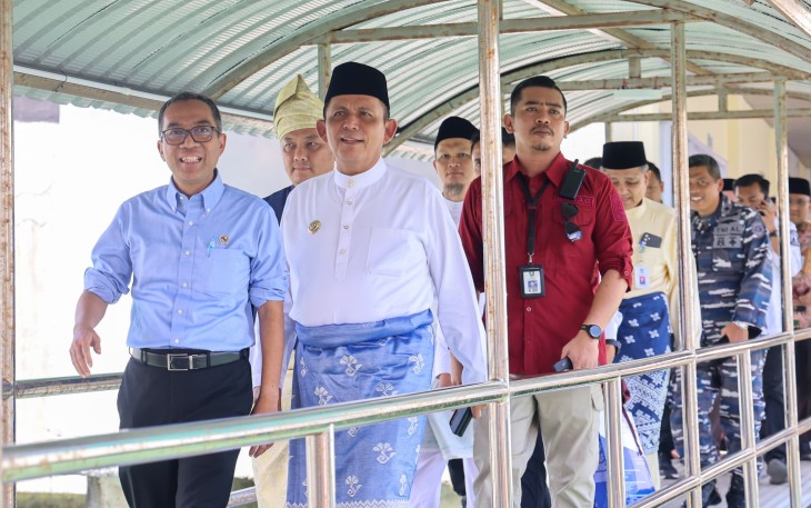 Gubernur Ansar Ajak Mendiktisaintek Kunjungi Pulau Penyengat