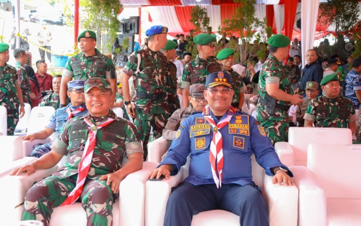 Dirjen Bina Adwil Tegaskan Peran Redkar dalam Pencegahan Karhutla di Jambore Nasional Riau 2025