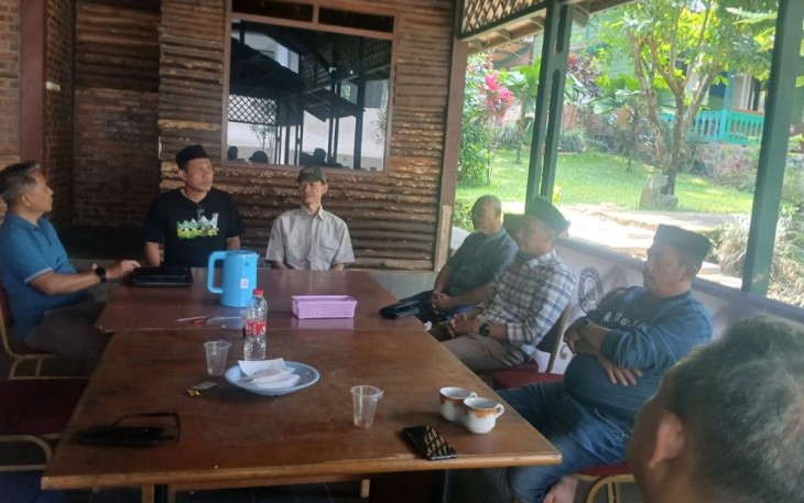 Raker DKM Masjid Asy-Syahid Kota Depok di Bogor, Minggu (27/4)