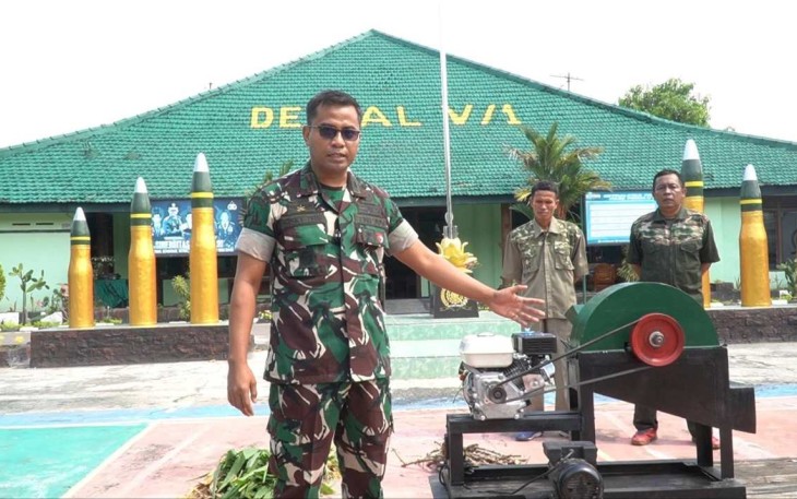 Dandenpal V/1 Madiun Mayor Cpl Risky Zein