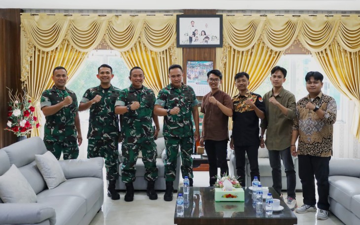 Pangdam I/BB Menerima Audiensi Perwakilan BEM Nusantara