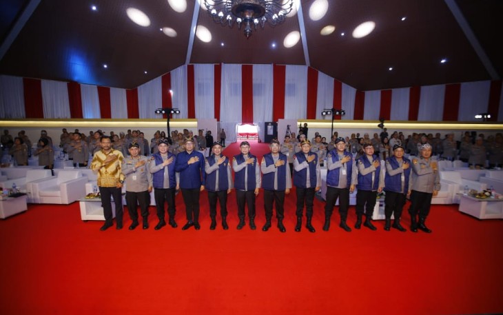 Rapat Kerja Teknis (Rakernis) Humas Polri Tahun Anggaran 2025 resmi dibuka di Gedung Serbaguna Akademi Kepolisian (Akpol) Semarang, Jawa Tengah, Selasa (6/5)