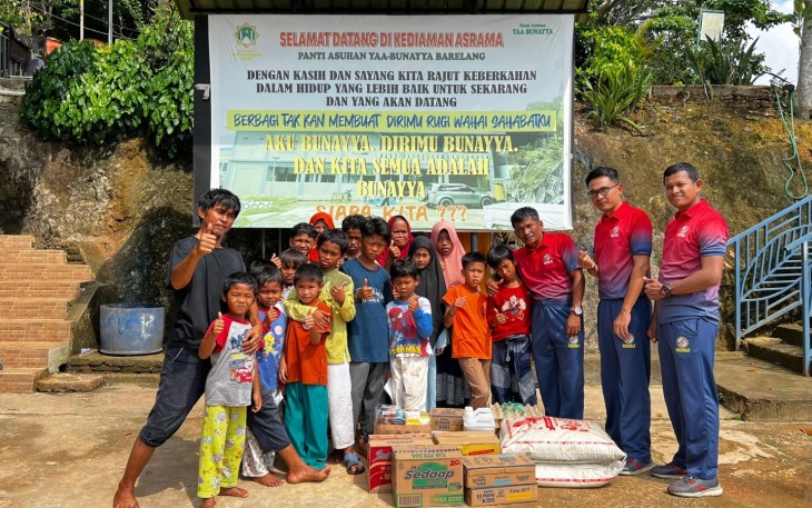 Pangkalan Bakamla Batam Berikan Tali Asih Untuk Panti Asuhan  