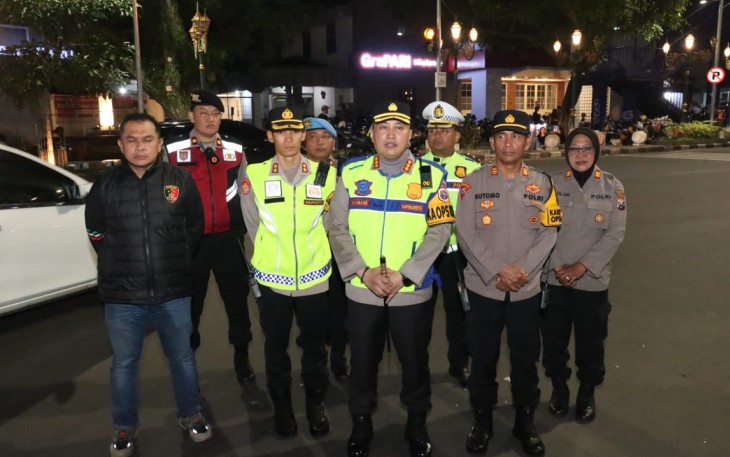 Polresta Malang Kota dan Jajarannya Lakukan Patroli Preemtif dan Peventif Pencegahan Premanisme di Wilayah Kota Malang