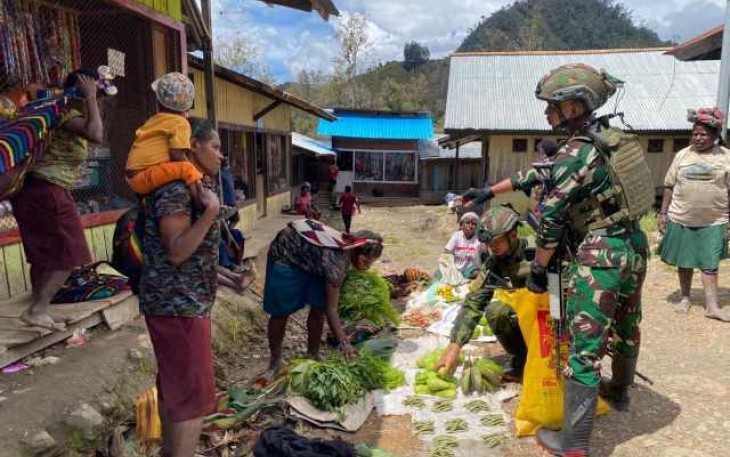 Borong dagangan mama Papua 