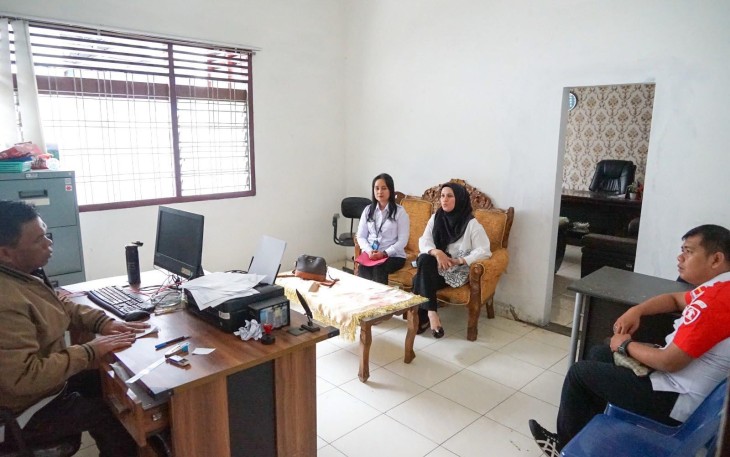 Kementerian Hukum Sumut Lakukan Koordinasi Bersama Disnaker Kabupaten Karo.