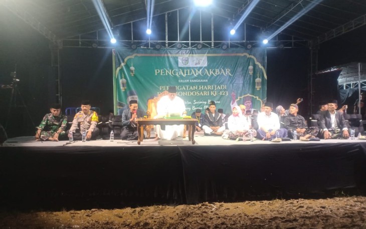 Pengajian Akbar di wilayah desa binaan 