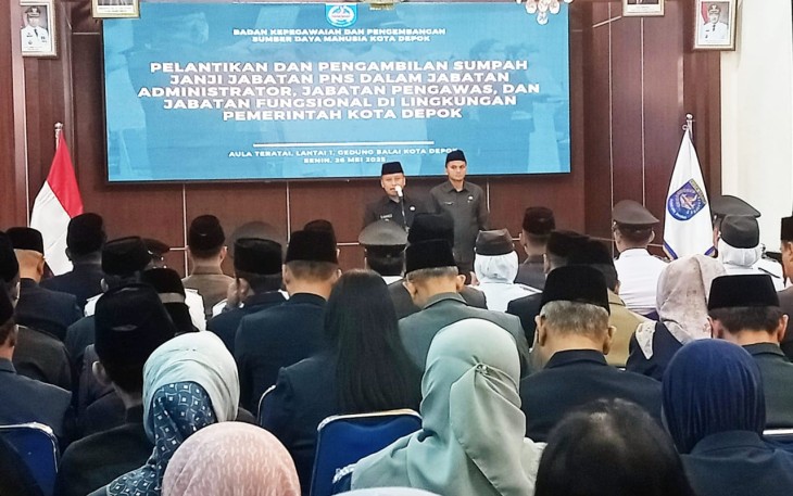 Walikota Depok Supian Suri 