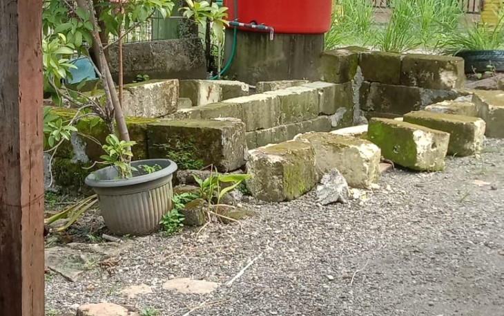 Lokasi rumah Raminten RT 2 RW 4 Desa Mernung Kecamatan Cepu, Kabupaten Blora. Disini terduga pelaku pencurian mengembalikan motor hasil curiannya