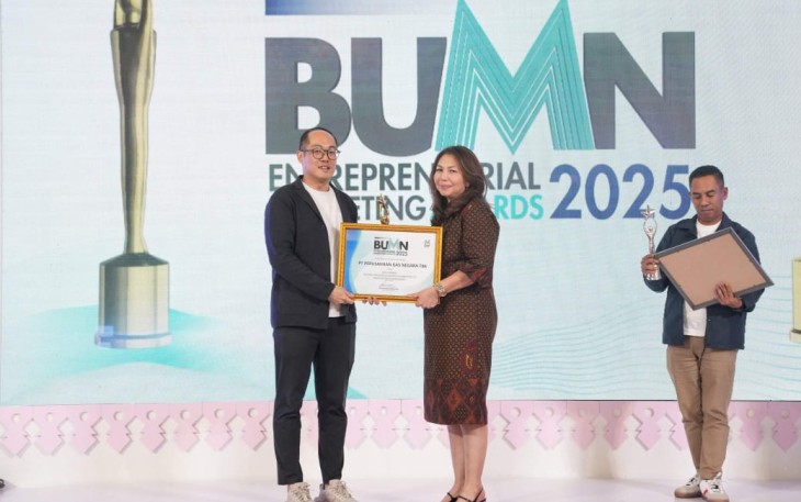 PGN Sabet Penghargaan BUMN Entrepreneurial Marketing Awards 2025