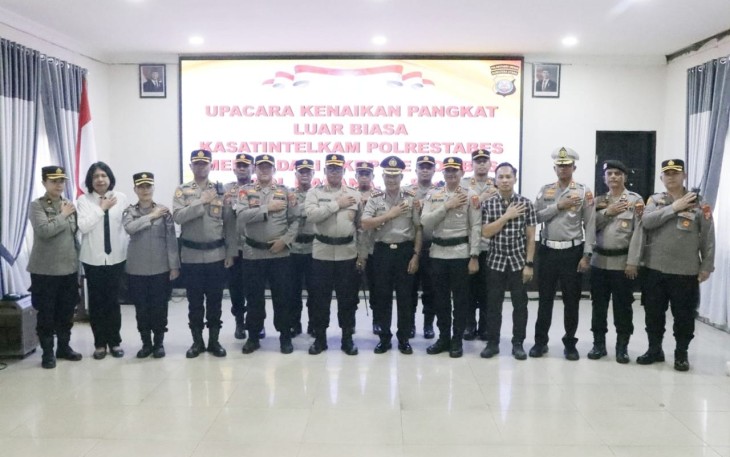 Intelkam Polrestabes Medan Dihadiahi Pangkat Kombes 