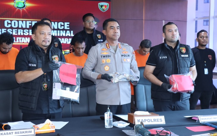 7 Tersangka Sindikat Pencurian Rumah Kosong Dibekuk Polisi di Jakarta Barat
