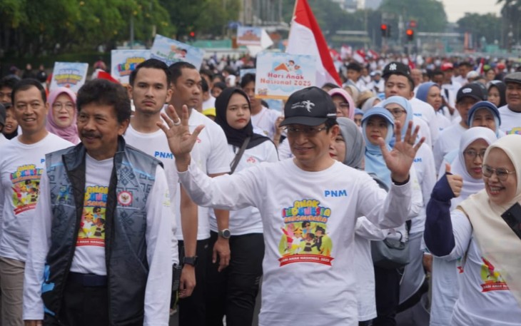 Menag Nasaruddin Rayakan Hari Anak Nasional Bareng 1.099 Anak