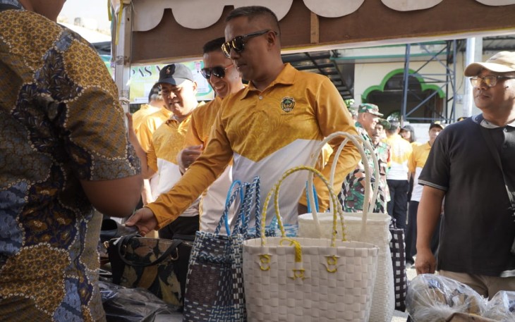 Dandim 0803/Madiun Hadiri Pembukaan Bakti Sosial Terpadu Pemkab Madiun 