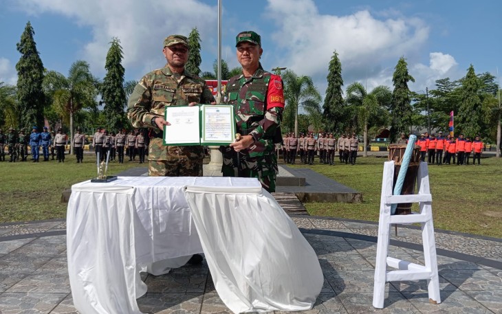 Pembukaan TMMD Ke-125 Tahun 2025 Kodim 1506/Namlea di Kabupaten Buru Selatan