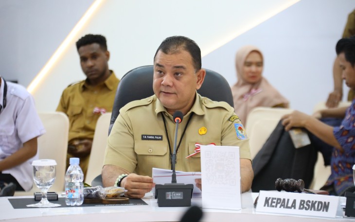 Kepala Pusat Strategi Kebijakan Kewilayahan, Kependudukan, dan Pelayanan Publik BSKDN, T.R. Fahsul Falah