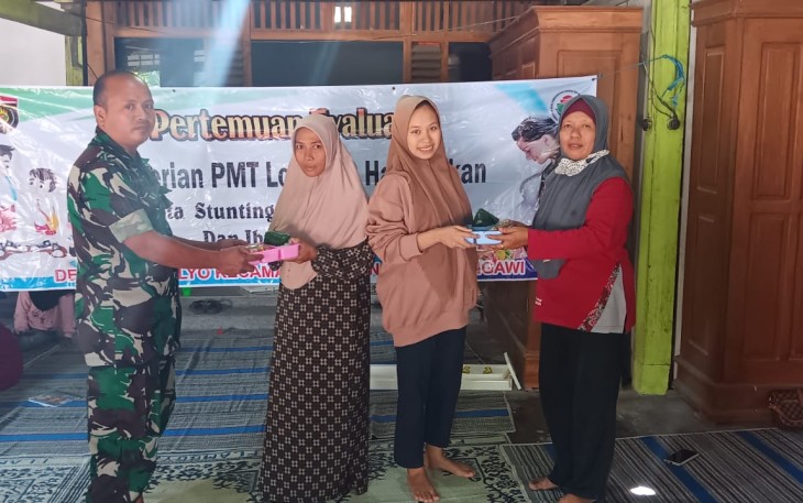 Pendampingan makanan tambahan balita di wilayah desa binaan 