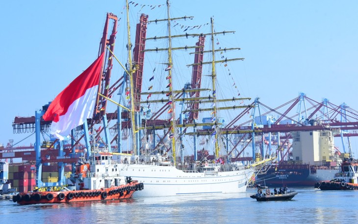 KRI Bima Suci Lanjutkan Misi Pelayaran 