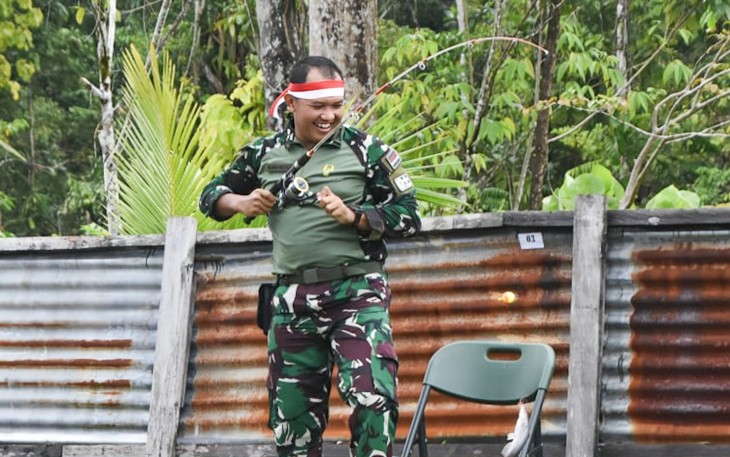 Kodim 1710/Mimika Gelar Lomba Mancing